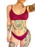 Allthera Bralette - Lovers Maroon