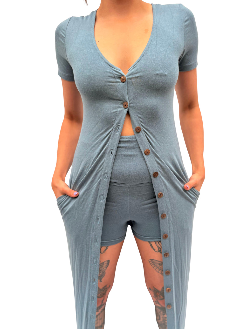Goddess Robe - Ocean Blue