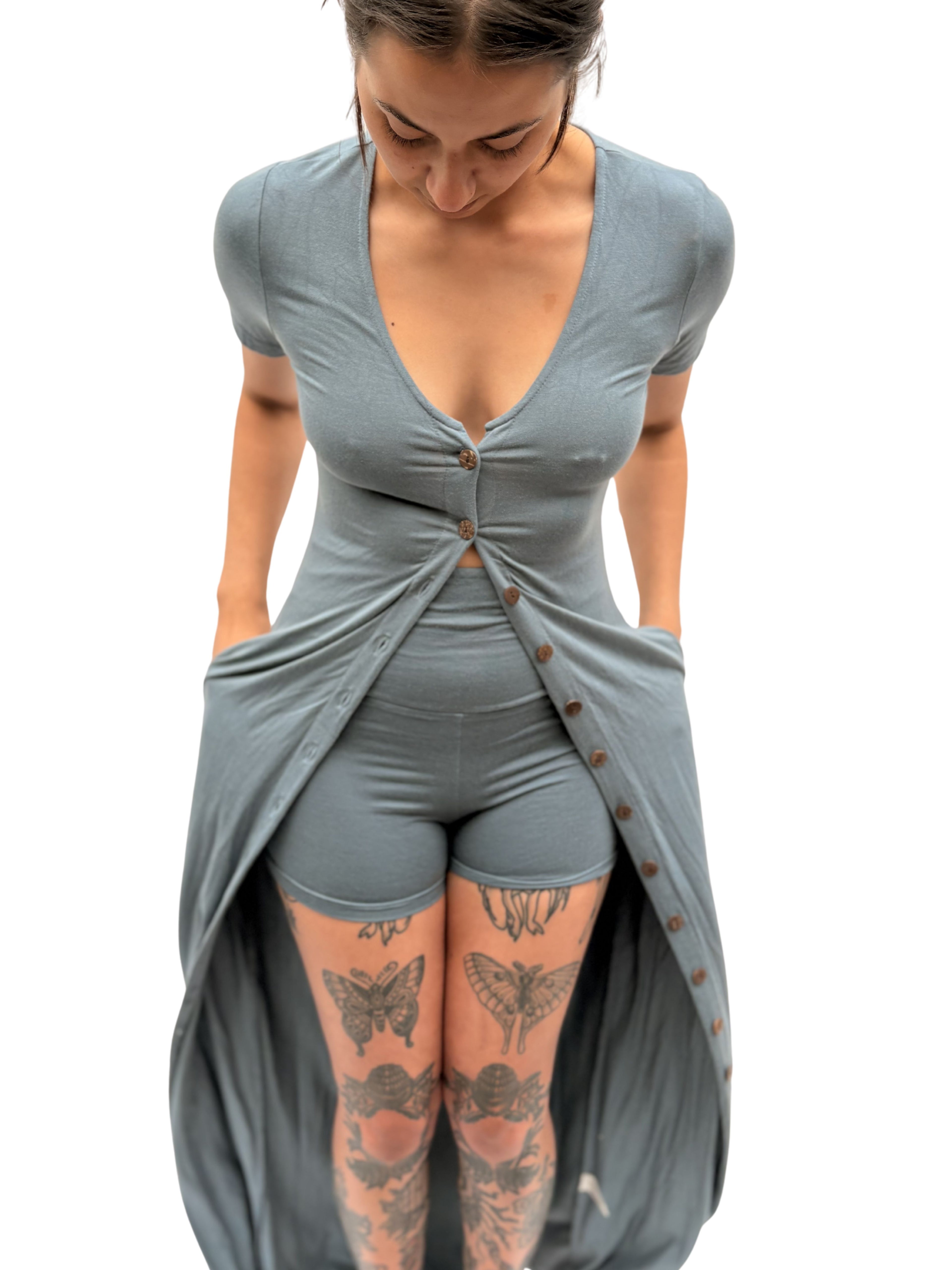 Goddess Robe - Ocean Blue