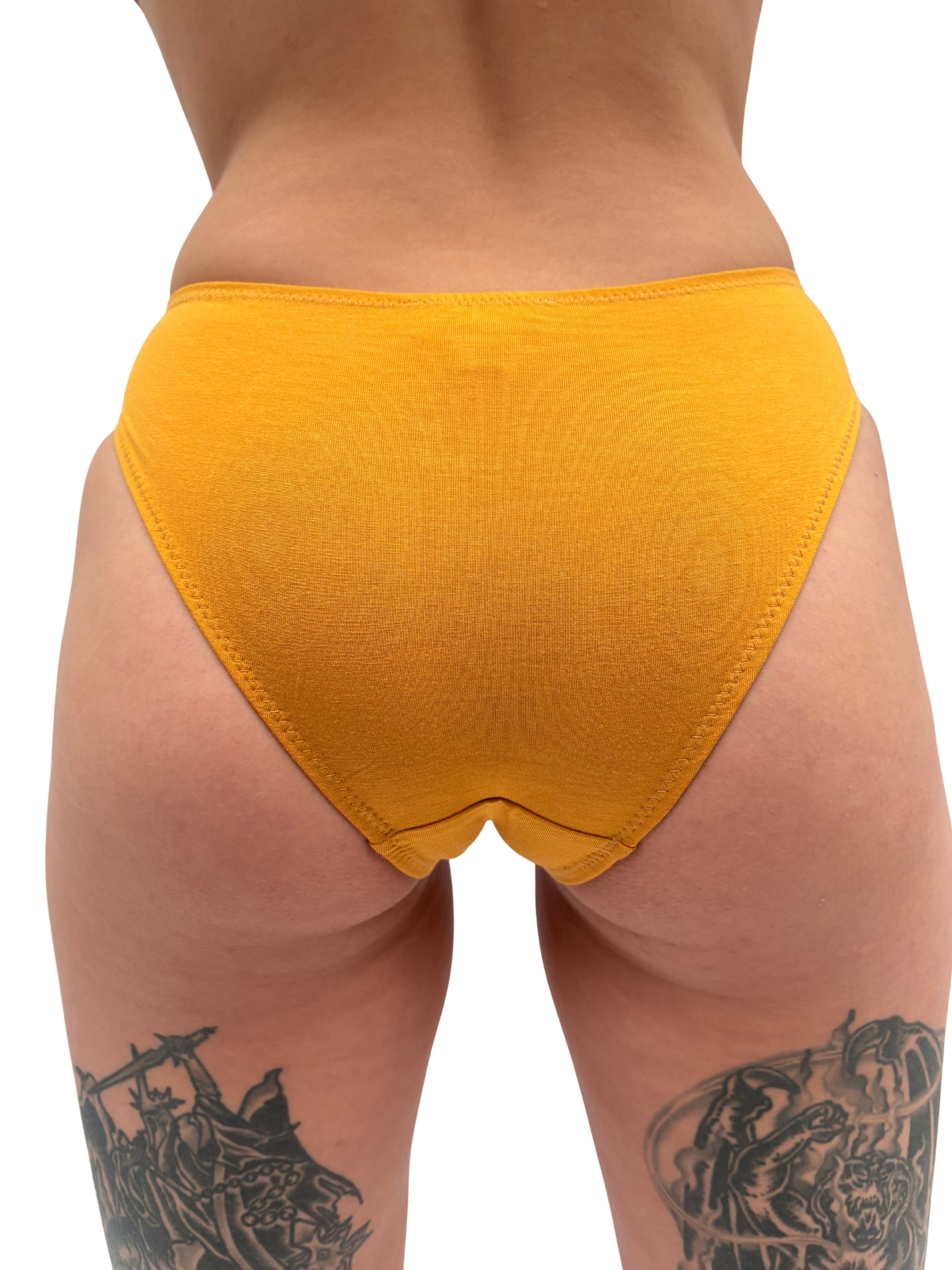 Everyday Classic Undies- Fresh Mustard Yellow