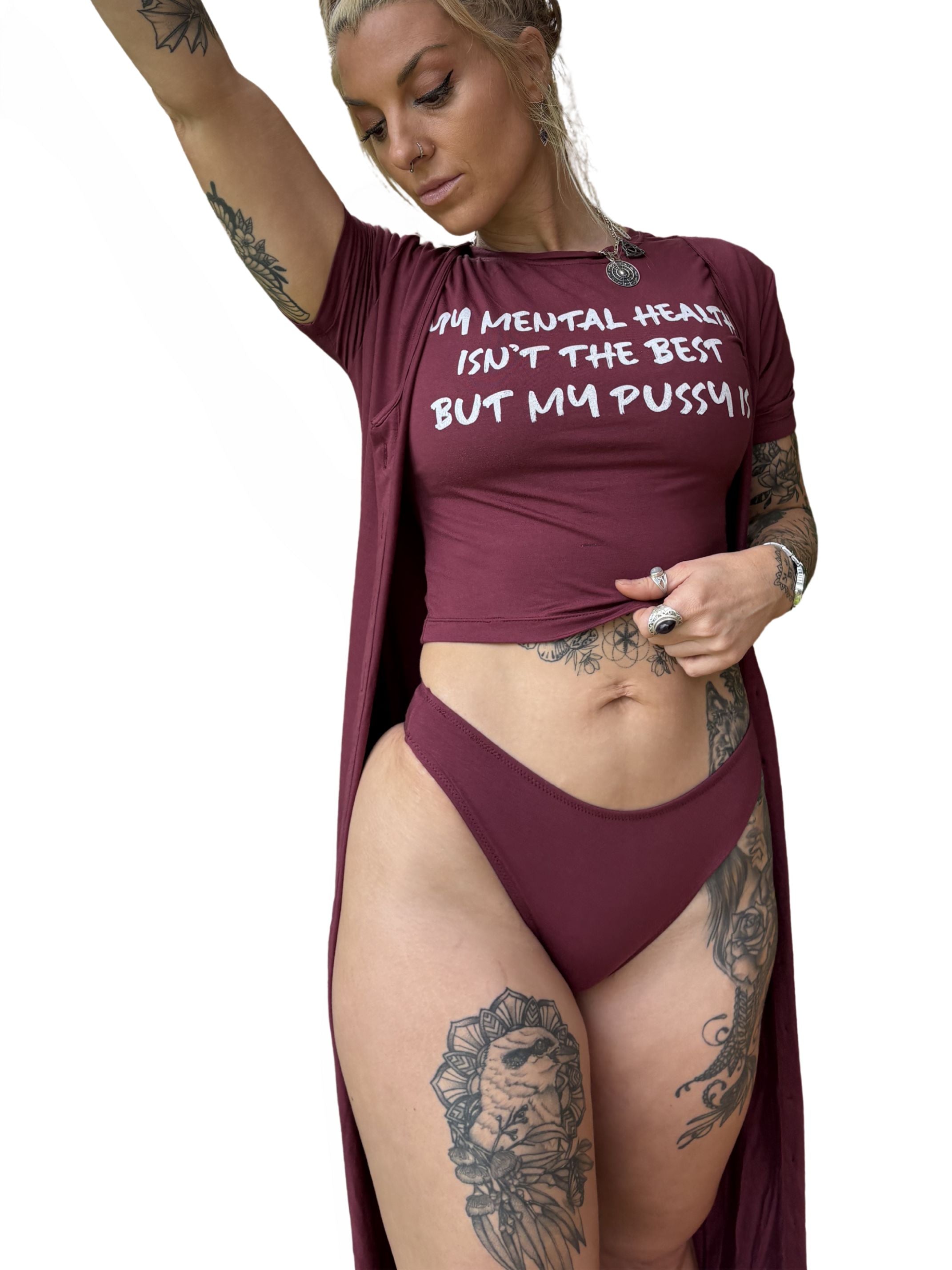 Everyday Classic Undies- Lovers Maroon