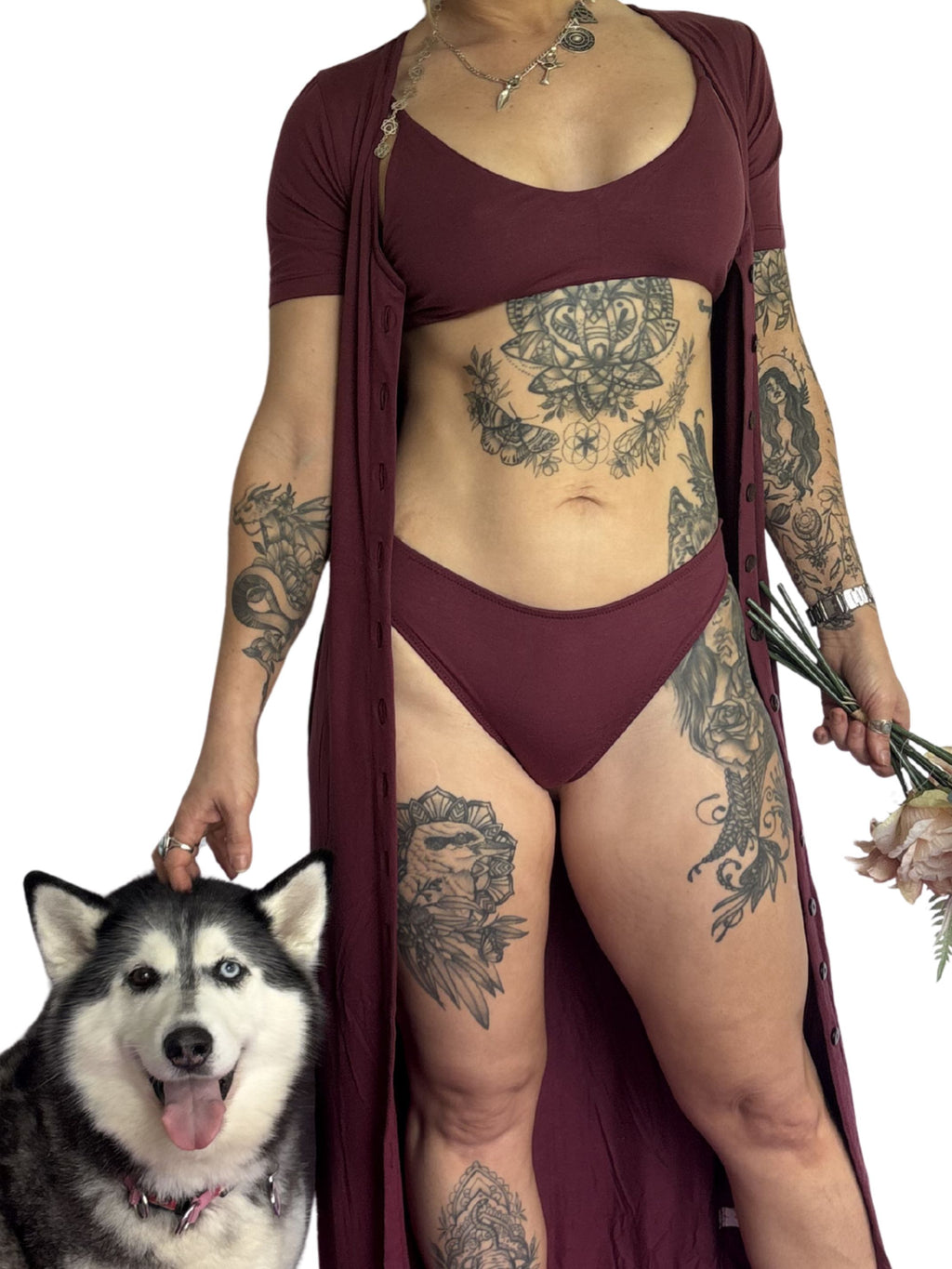 Everyday Classic Undies- Lovers Maroon