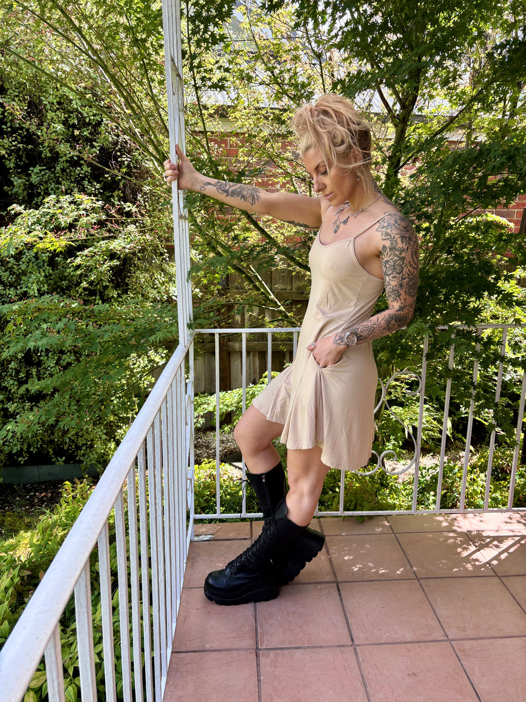 Allthera Mini Dress - Angel Nude