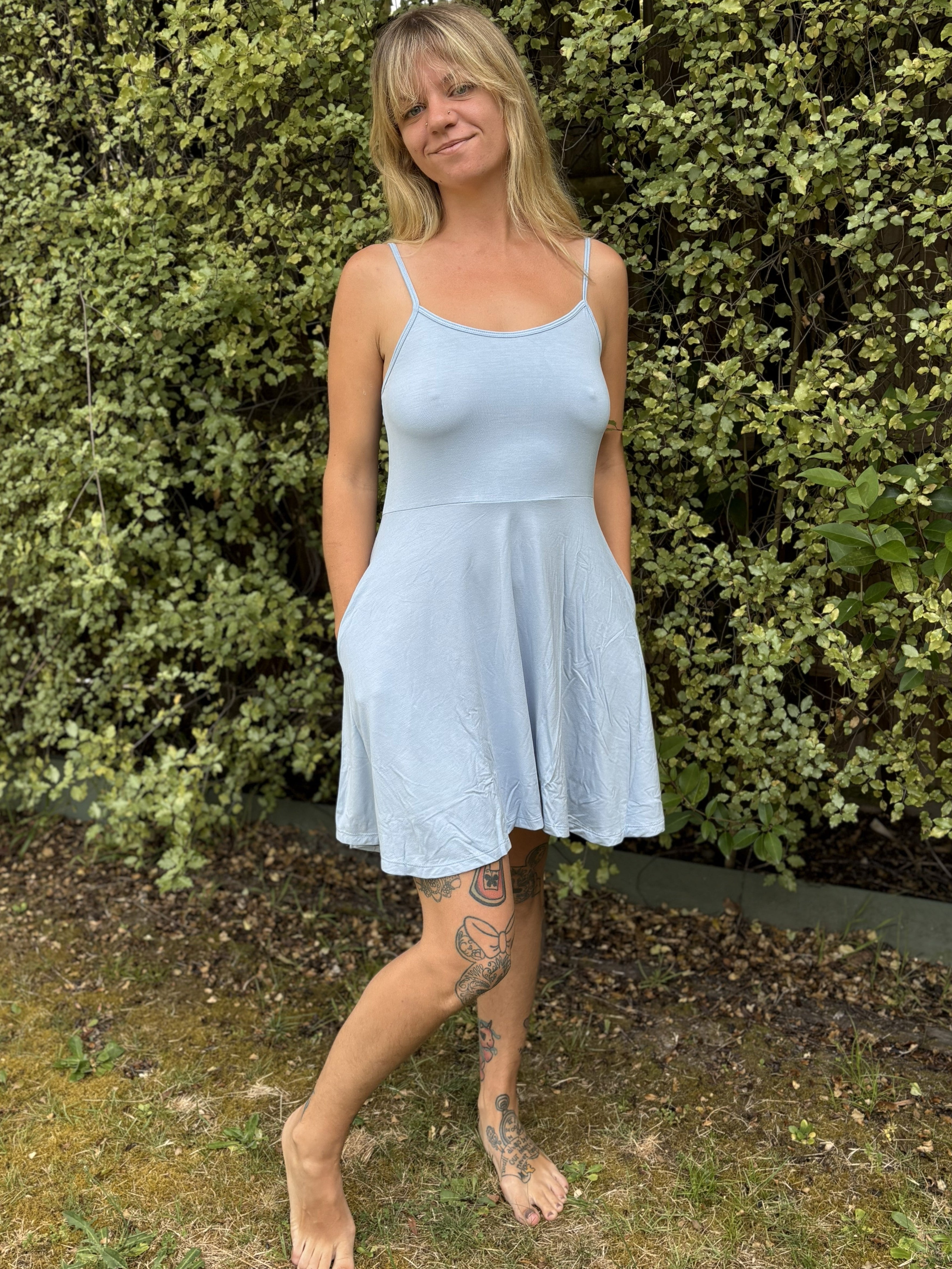 Allthera Mini Dress - Mountain Stream Blue