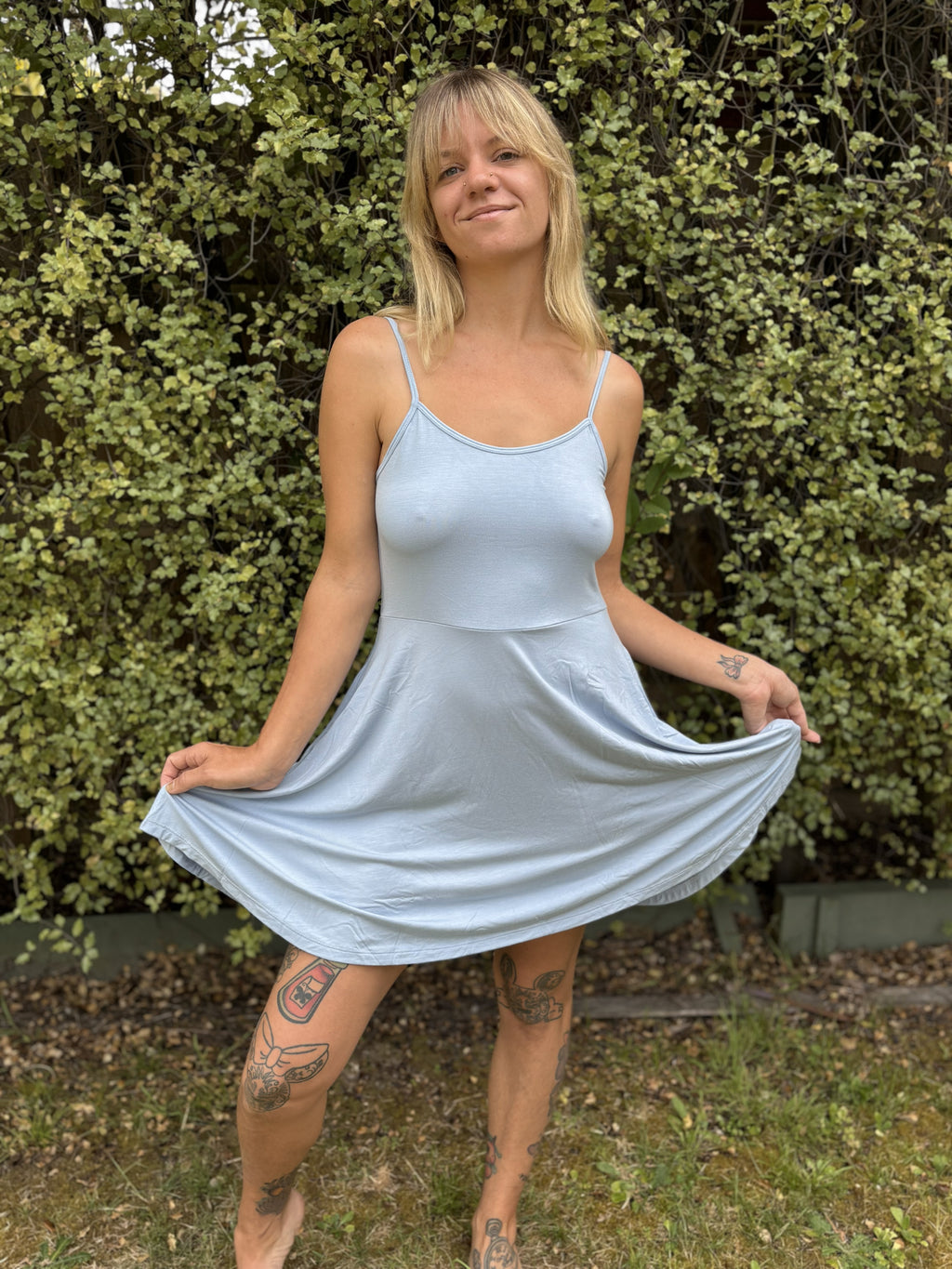 Allthera Mini Dress - Mountain Stream Blue