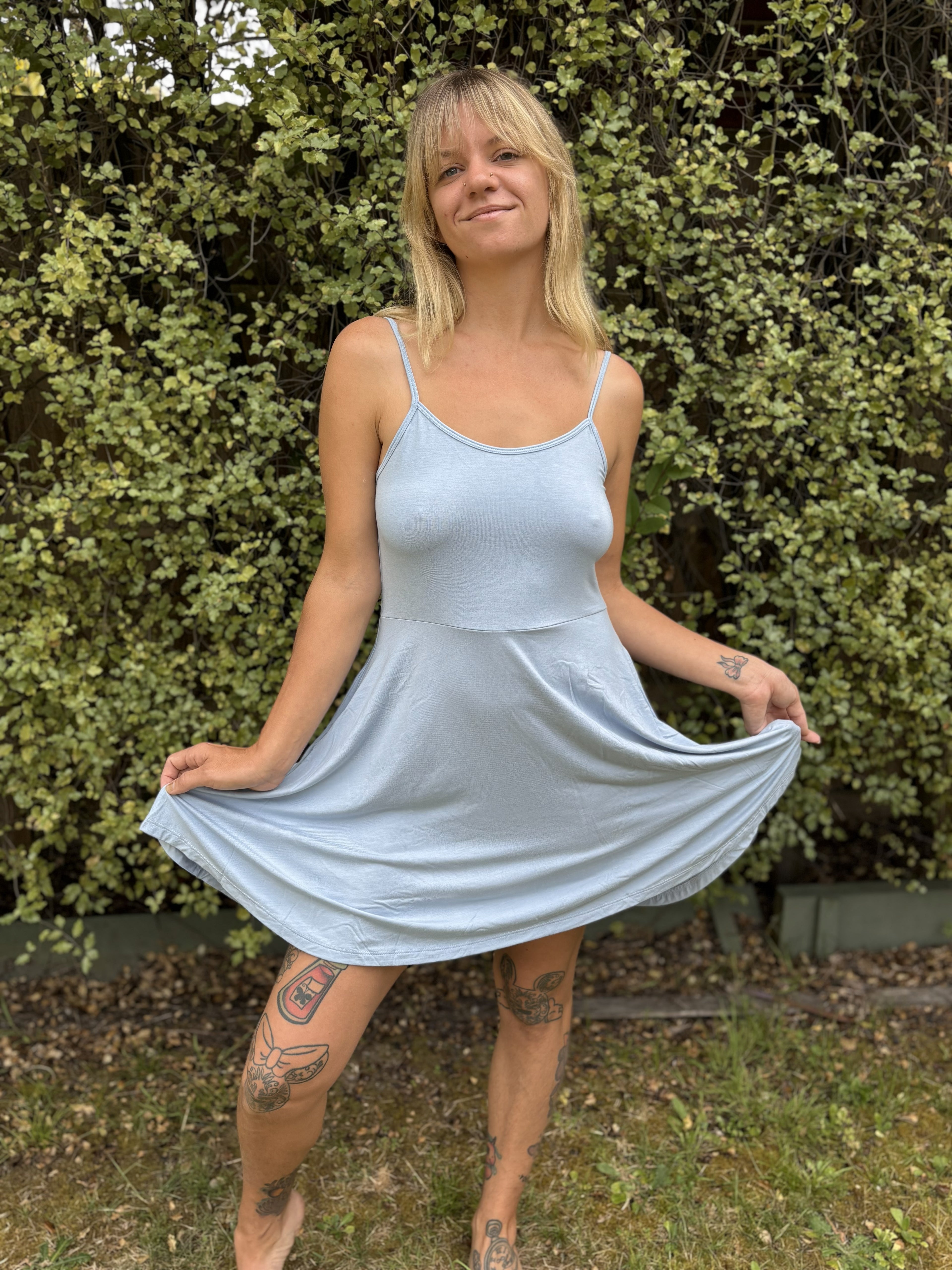 Allthera Mini Dress - Mountain Stream Blue